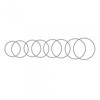 Flieringa Scleral Fixation Ring Set of 9 Stainless Steel